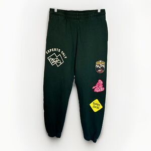 John Summit Experts Only Sweatpants Official Merch Green Ski Outdoor Snow Men L